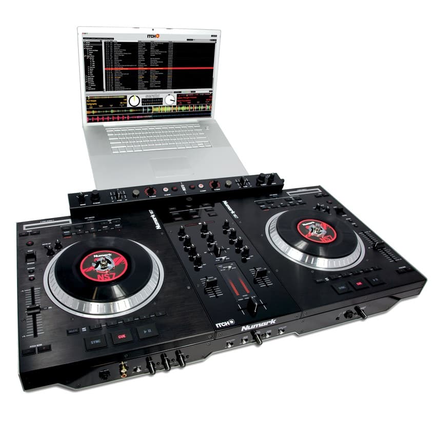MEZCLADOR CON PLATOS TIPO TOCADISCO MOTORIZADO NS7FX